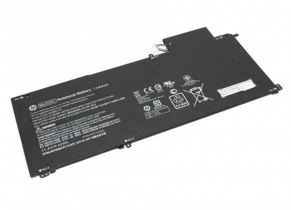 Аккумулятор (батарея) для ноутбука HP Spectre x2 12 (ML03XL), 11.4В, 3680мАч, 42Wh
