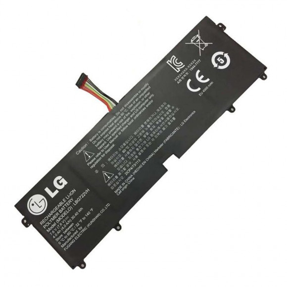 Аккумулятор (батарея) LBG722VH для ноутбука LG Gram 13, 7.6В, 4000мАч