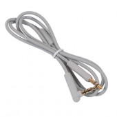 Аудиокабель BOROFONE BL5 Jack 3.5 (m) - Jack 3,5 (m), 1 м, серый