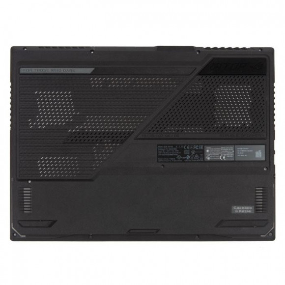 Нижняя часть(днище, поддон, bottom) для Asus G513QR черный, с разбора