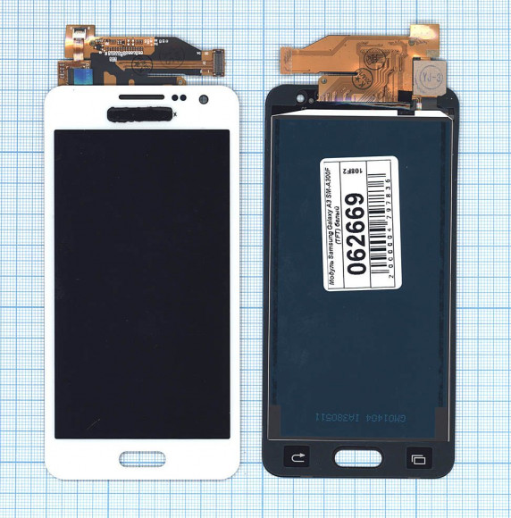 Дисплей для Samsung Galaxy A3 SM-A300F (TFT) белый Дисплей для Samsung Galaxy A3 SM-A300F (TFT) белый