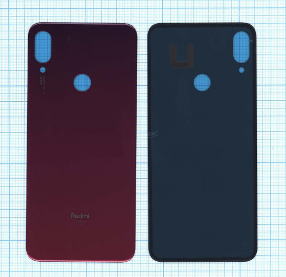 Задняя крышка корпуса для Xiaomi Redmi Note 7, красная