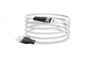 Кабель USB HOCO X53 Angel для Micro USB, 2.4А, 1м, белый