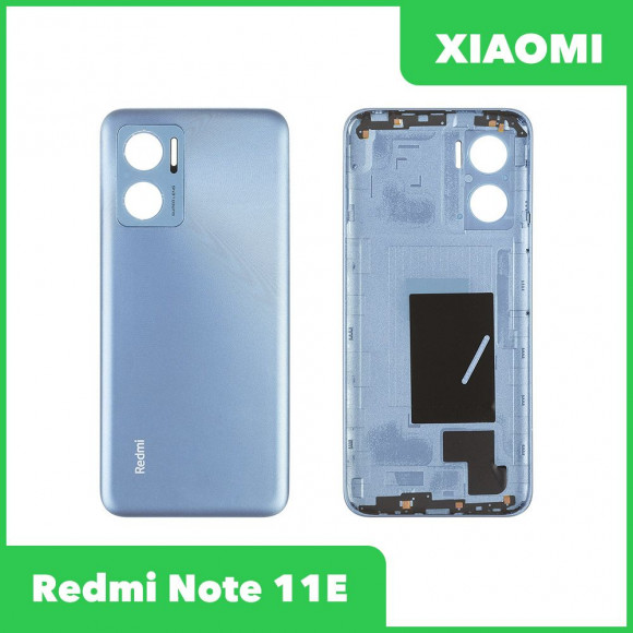 Задняя крышка для Xiaomi Redmi Note 11E (22041219C) (синий)