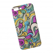 Защитная крышка для Apple iPhone 8 Plus, 7 Plus "KUtiS" Rainbow Hairs DK-2 (радужная)