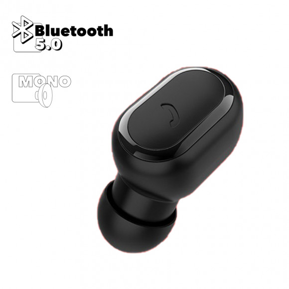 Bluetooth гарнитура Earldom ET-BH25 Wireless Headset вставная моно, черная