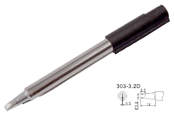 Жало для паяльника Quick 303-3, 2D Жало для паяльника Quick 303-3, 2D