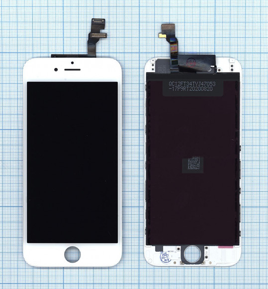 Дисплей для Apple iPhone 6 в сборе с тачскрином (AAA), белый