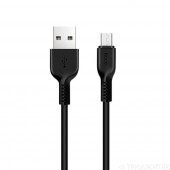 Кабель USB Hoco (X20) MicroUSB, 2 метра, черный