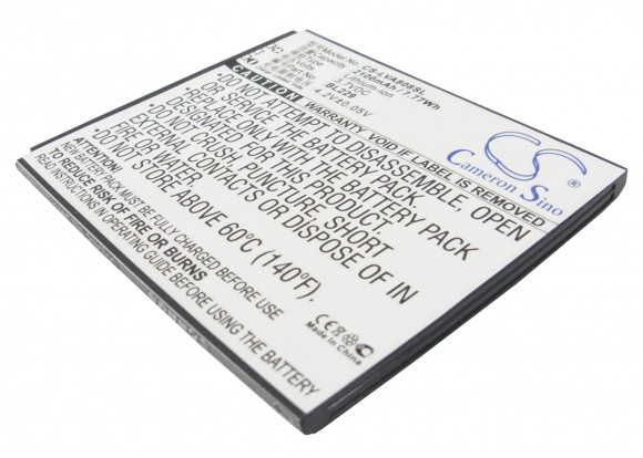 Аккумулятор (батарея) CS-LVA808SL, BL229 для телефона Lenovo A806, A806T, A8, 3.7В, 2100мАч, 7.77Wh