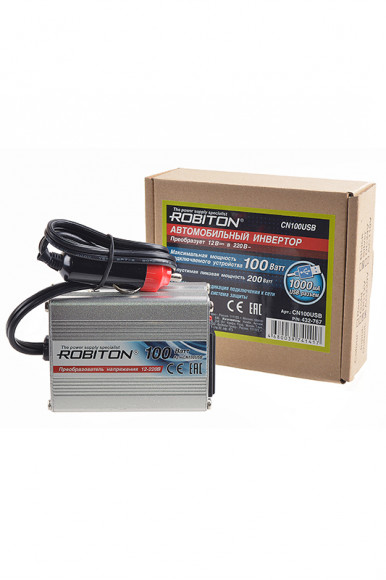 Инвертор Robiton CN100USB 100W