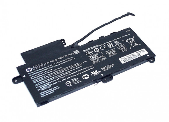 Аккумулятор (батарея) для ноутбука HP HSTNN-UB6U (NU02XL) 7.7В, 35 Вт*ч, 4550мАч, (оригинал)