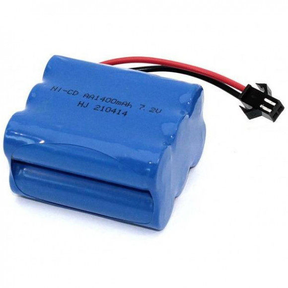 Аккумулятор Ni-Cd 7.2V 1400 mAh AA Row разъем SM