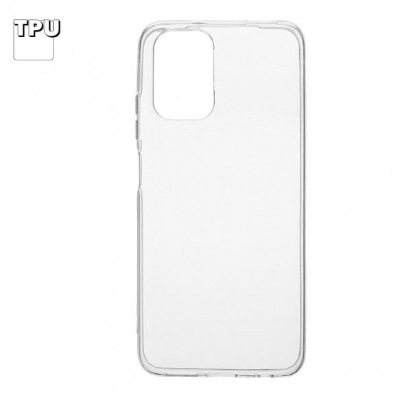 Силиконовый чехол "LP" для Xiaomi Redmi Note 10S TPU, прозрачный (европакет)