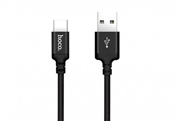 Кабель USB HOCO X14 Times speed для Type-C, 1.7А, 2м, черный