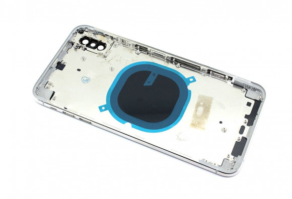 Задняя крышка (корпус) в сборе с рамкой для Apple iPhone Xs Max white