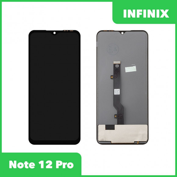 LCD дисплей для Infinix Note 12 Pro в сборе с тачскрином (черный)