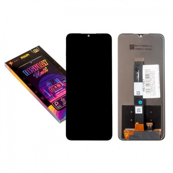 Дисплей в сборе с тачскрином для Xiaomi Redmi 9A, Redmi 9C ZeepDeep ASIA, черный