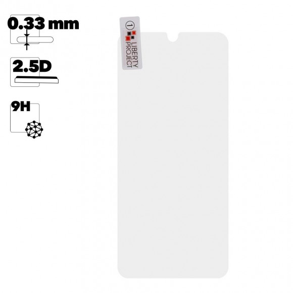 Защитное стекло "LP" для Huawei Honor 20 LiteTempered Glass 0.33 мм, 2.5D, 9H (ударопрочное)