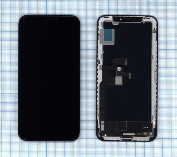 Дисплей для Apple iPhone X в сборе с тачскрином (Incell (TFT)), черный