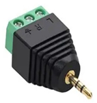 Сборный штекер microJack 2.5 мм 2 канала