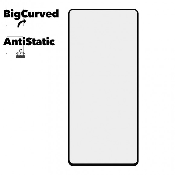 Защитное стекло для Tecno CAMON 20 Super max Anti-static big curved glass