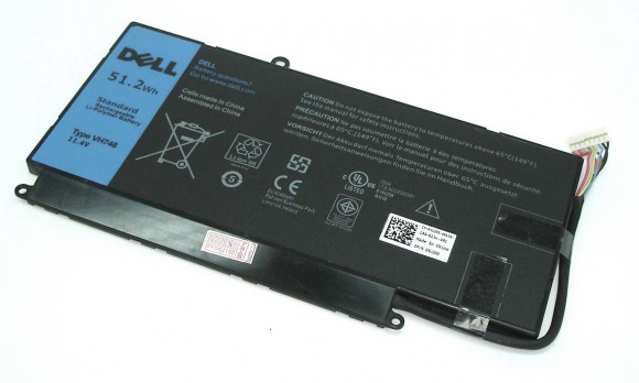 Аккумулятор (батарея) VH748 для ноутбука Dell VOSTRO 5439, 5460, 4240мАч, 11.1В (оригинал)