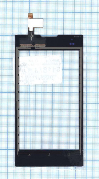 Сенсорное стекло (тачскрин) для ZTE V815W, черный