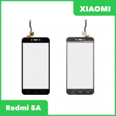 Сенсорное стекло (тачскрин) для Xiaomi Redmi 5A, черный