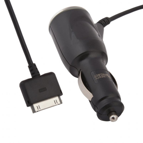 Автомобильное зарядное устройство "LP" 1 А для Apple 30-pin (коробка)