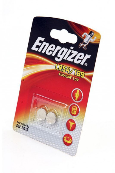 Батарейка (элемент питания) Energizer Alkaline LR54, 189 BL2, 1 штука
