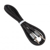 Аудиокабель HOCO UPA23 AUX Jack 3.5 (m) - Jack 3,5 (m), 1 м, черный