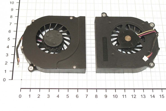 Вентилятор (кулер) для ноутбука Dell Inspiron 1435, 3-pin