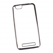Чехол силиконовый "LP" для Lenovo Vibe C TPU (прозрачный с черной хром рамкой) Чехол силиконовый "LP" для Lenovo Vibe C TPU (прозрачный с черной хром рамкой)