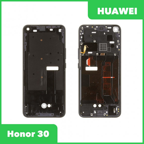 Рамка дисплея для Huawei Honor 30 (BMH-AN10) (черный)