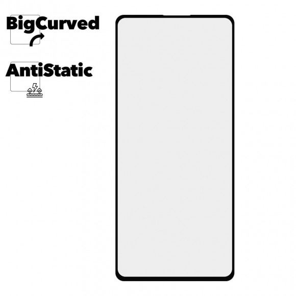 Защитное стекло для Xiaomi POCO F4 Super max Anti-static big curved glass