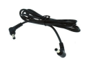 Кабель DC 5.5x2.5 18 AWG папа-папа 0,3 м с угловым штекером
