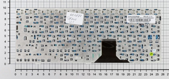 Клавиатура для ноутбука Asus U1, U1F, U1E Silver