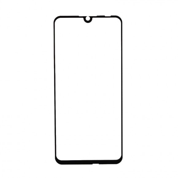 Защитное стекло "LP" для Huawei Honor 20 LiteThin Frame Full Glue с рамкой 0.33 мм, 2.5D, 9H, черное
