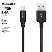 USB кабель Hoco X14 Times Speed Micro Charging Cable, 1 метр, черный USB кабель Hoco X14 Times Speed Micro Charging Cable, 1 метр, черный