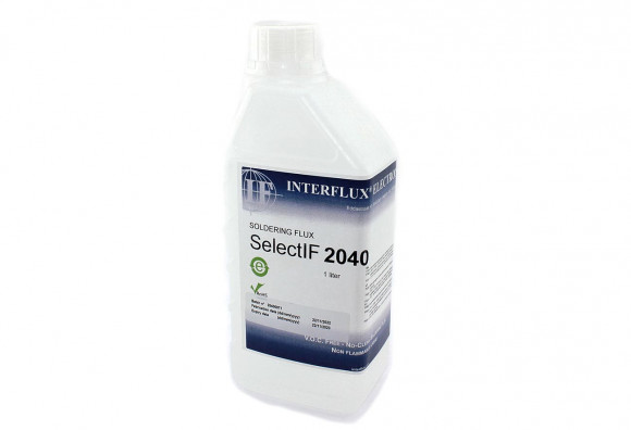 Флюс Interflux IF 2040 жидкий, безотмывочный, 1 л.