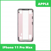 Стекло + OCA в сборе с рамкой для Apple iPhone 11 Pro Max, олеофобное покрытие, черный Стекло + OCA в сборе с рамкой для Apple iPhone 11 Pro Max, олеофобное покрытие, черный