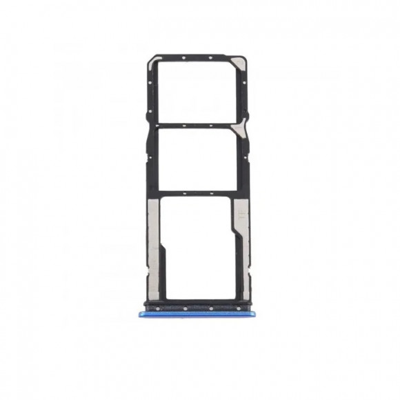 Держатель SIM Xiaomi Redmi 9A, 9C (M2006C3LG, M2006C3MG) синий