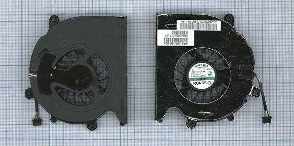 Вентилятор (кулер) для ноутбука HP EliteBook 8540, 8540P, 8540W, 4-pin