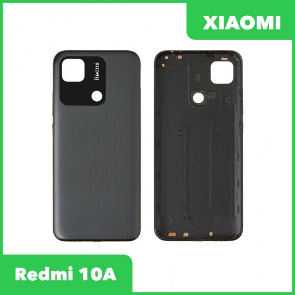 Задняя крышка для Xiaomi Redmi 10A (черный)