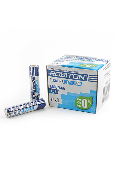 Батарейка (элемент питания) Robiton Standard LR03 BULK20, 1 штука
