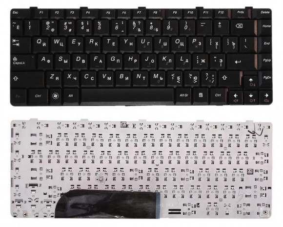 Клавиатура для ноутбука Lenovo IdeaPad U350, Y650, черная