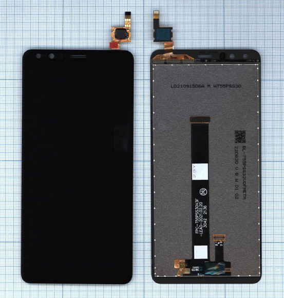 Дисплей для Nokia C01 Plus черный