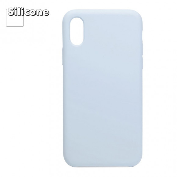 Силиконовый чехол "LP" для Apple iPhone X, XS "Protect Cover", сиреневый (коробка)