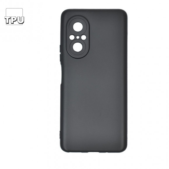 Силиконовый чехол "LP" для Huawei nova 9 SE TPU (черный непрозрачный) европакет